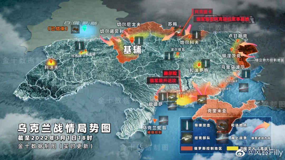乌克兰最新局势地图及其制作步骤指南