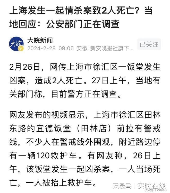 上海最新命案深度探究与案例分析