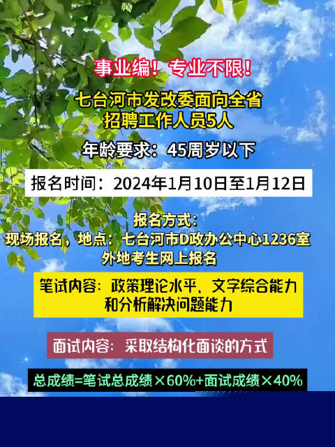 七台河最新招聘信息大全，求职全流程指南